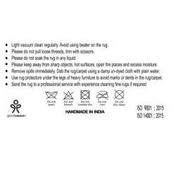 H�ndv�vet l�ber I Gulvt�ppe |�80x180cm