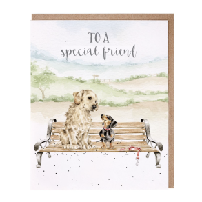 Kort I To a special friend | Wrendale Designs