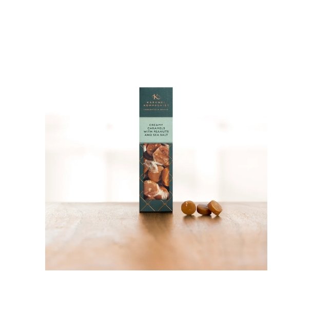 Karameller l Karamel kompagniet l Peanuts med sydesalt l 138g
