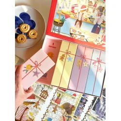 Adventskalender med puslespil | 4 �sker