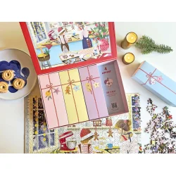 Adventskalender med puslespil | 4 �sker