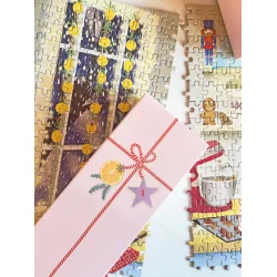 Adventskalender med puslespil | 4 �sker