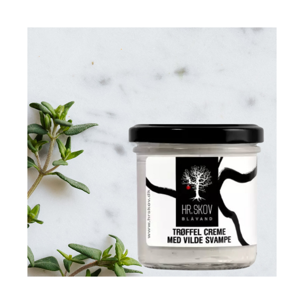 Creme l Trffel creme med vilde svampe l Hr. Skov l Danmark 