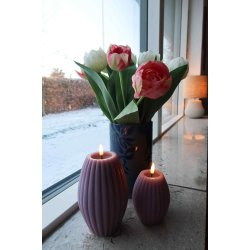 LED Lys l Deluxe Homeart l Lilla rillelys l D10 x H15