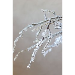 Kunstig gren med frost look I Chic Antique