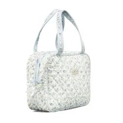 Toilettaske | Bl� blomstret | Karen
