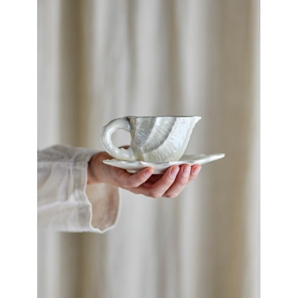 Shellie Kop m/underkop I Hvid stent�j