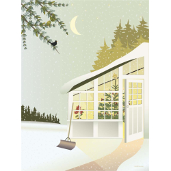 Christmas in the Greenhouse  plakat, vissevasse, 15x21cm