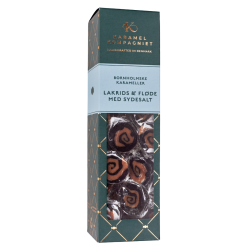 Karameller l Karamel kompagniet l Lakrids &amp; flde med sydesalt l 138g