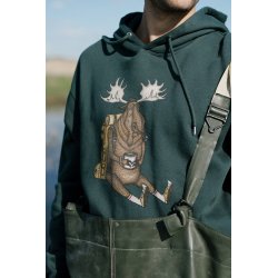 Hoodie fra Lakor I Snooze Moose - Green Gables