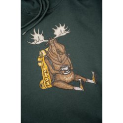 Hoodie fra Lakor I Snooze Moose - Green Gables