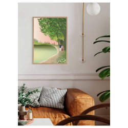 Plakat | Walking together - poster | Vissevasse | 30x40cm