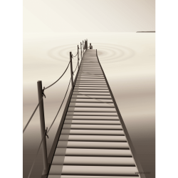 Vissevasse, AFTENDUKKERT  plakat, 50x70cm