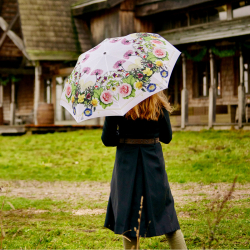 Paraply l Jim lyngvild l Flower garden