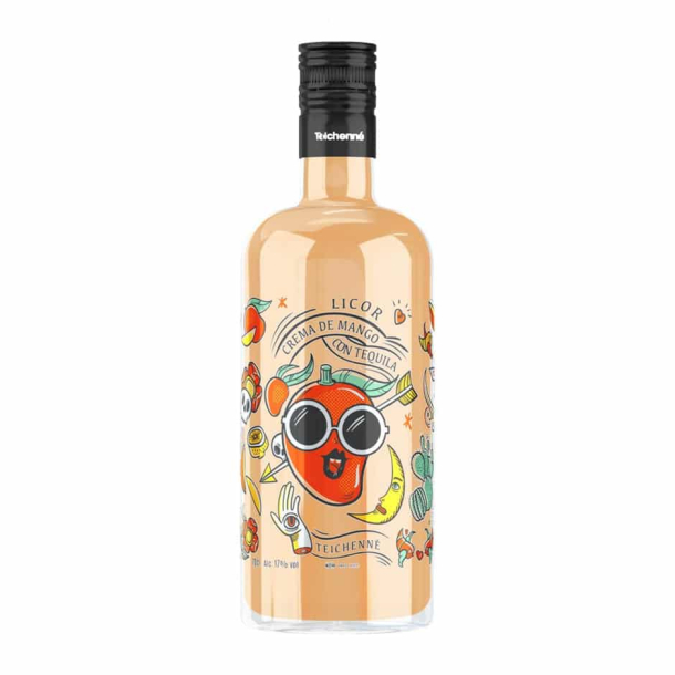 Teichenn  Licor Crema de Mango con Tequila