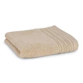 Hndklde fra Engholm i beige l Lisboa gstehndklde 40x60 cm