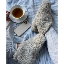 Hjemmesko i 100% merinould | Lav model I Lysegr�