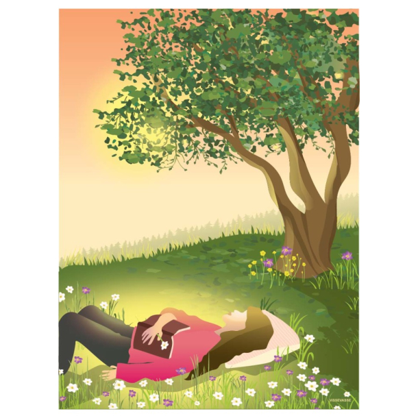 Plakat | taking a nap - poster | Vissevasse | 30x40cm