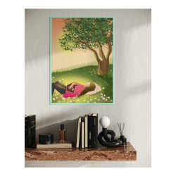 Plakat | taking a nap - poster | Vissevasse | 30x40cm